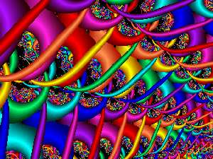 Like fractals, blogs scale up and down.